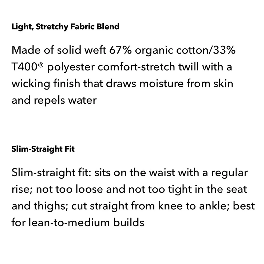Patagonia Mens Performance Twill Jeans | Mojave Khaki | New w/ Tags - Picture 8 of 11